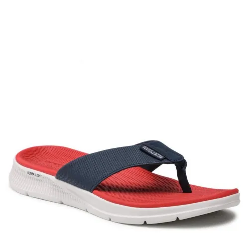 Skecehers 229035 go Consistent men's flip flops sandals Blue / Red