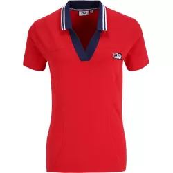 Polo Fila ZAPEL Femme Rouge