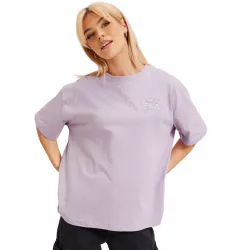 Damska fioletowa Koszulka Fila BALJE Oversized Tee