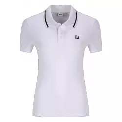 Polo shirt Fila BERNBURG Women Bright white