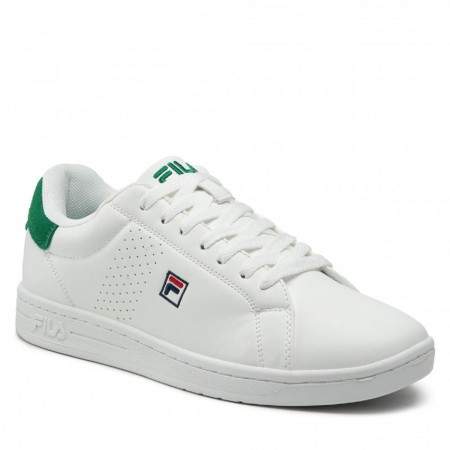 Scarpe Fila Crosscourt 2 F low Uomo WHITE/Bianco con logo in verde