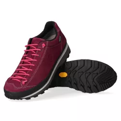 LOMER BIO NATURAL LOW MTX CARDINAL/PINK Women's Burgundy Shoes 2