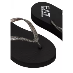 Women's Flip flops EA7F FQ012 X K322 Black 2
