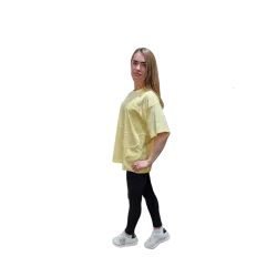 Fila T-shirt BALUMMENGE übergroße T-Shirt Frauen Lila 2