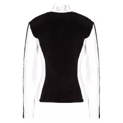 Sweatshirt EA7 6rtm50 T ①STZ Frauen Schwarz 2