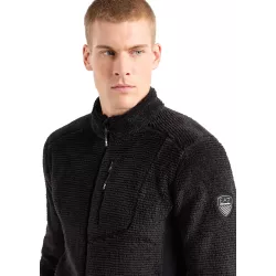 Технический флис толстовка EA7 6RPMA4 PJSTZ для мужчин черный 2