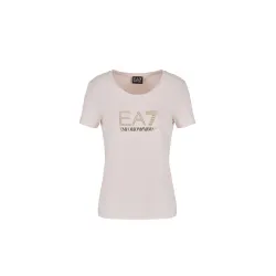 T-Shirt femme EA7 8NTT67 TJDQZ Light Pink