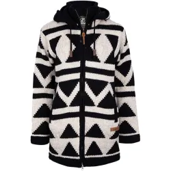 Cárdigan largo con capucha... 2