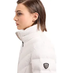 EA7 WOMAN WOVEN BOMBER 6DTB11 Damenjacke Weiß 2