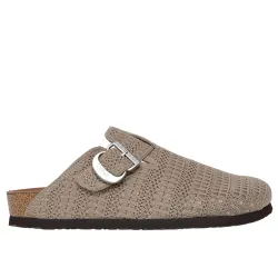 Kapcie damskie Skechers 159017 Relaxed Fit Arch Fit Granola