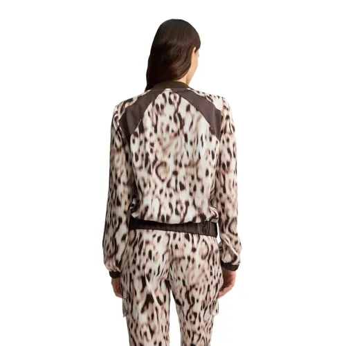 Liu jo bomberjacka i satin med tryck...