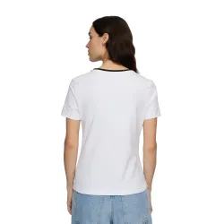T-shirt Fila Lectoure Donna Bianco 2