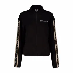 EA7 7W000275 Sweatshirt Femme Noir