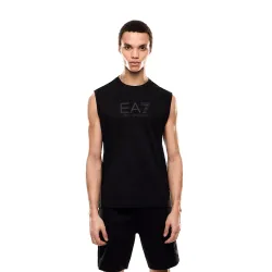 EA7 Men's 7M000223 Black T-shirt 2