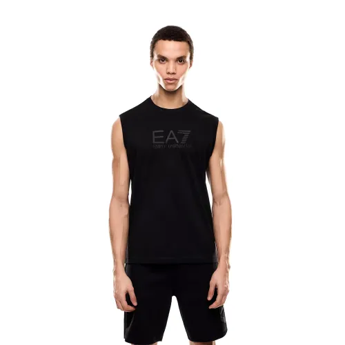 EA7 Koszulka męska 7M000223 Czarny