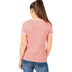 TIMEZONE Gestreiftes Basic Damen-T-Shirt 2