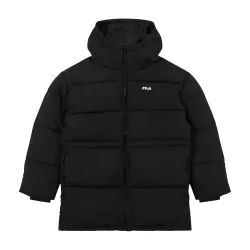 Fila ALBA Mid Женская пуховая куртка черного цвета