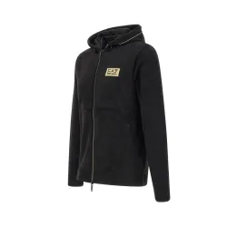 EA7 Sudadera para hombre 7M000675 Negro 2
