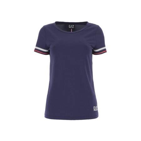 T-shirt EA7 Emporio Armani Mujeres 3GTT02 TJ28Z azul