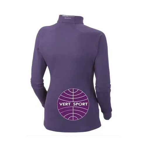 COLUMBIA HEAVYWEIGHT 1/2 ZIP shirt sous-vêtements pour femmes