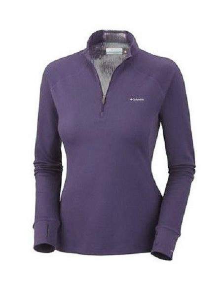 COLUMBIA HEAVYWEIGHT 1/2 ZIP shirt sous-vêtements pour femmes