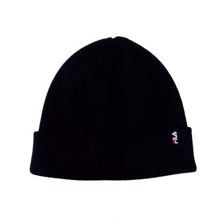 Cappellino Fila 686168 Beanie with flag logo Unisex Nero - 002 BLACK